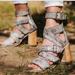 Freebird Tanica Ice leather sandals BNIB size 6